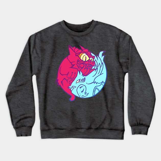 Anger and Calmness. Crewneck Sweatshirt by Dahriwaters92